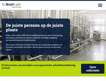 Tablet Screenshot of nutri-akt.nl